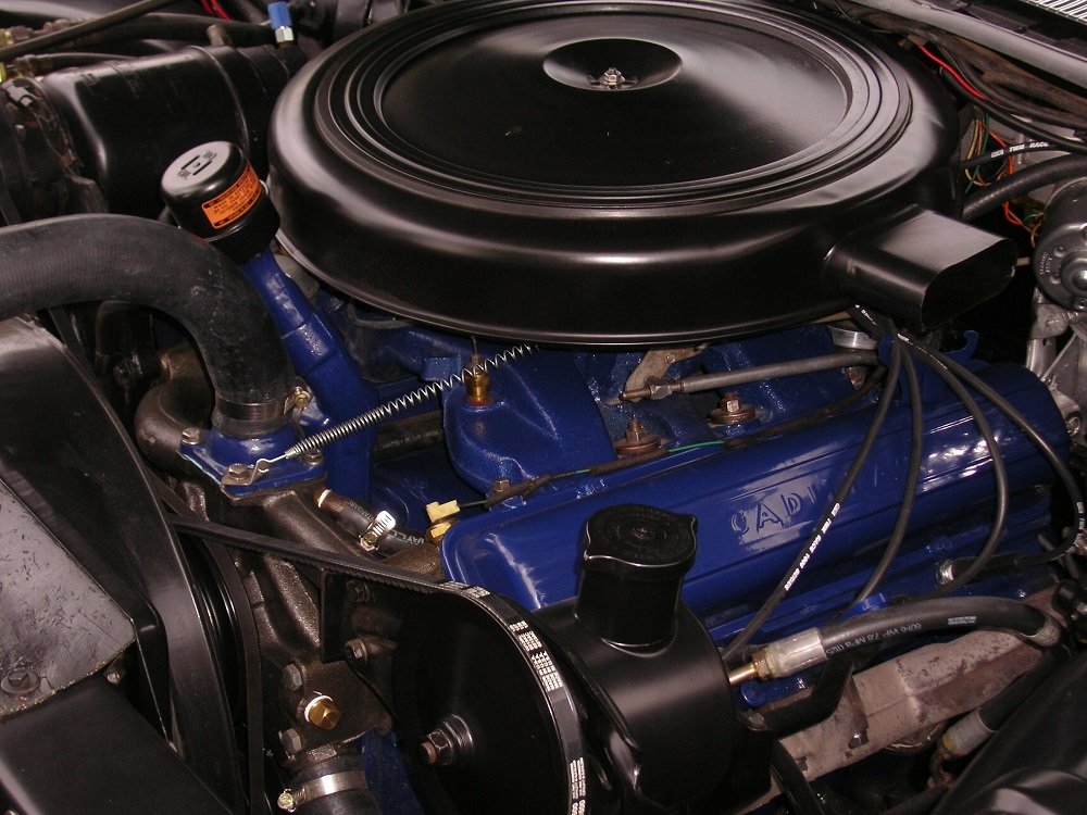 Cadillac 390ci long motor, standard rebuild with dynamic engine balance